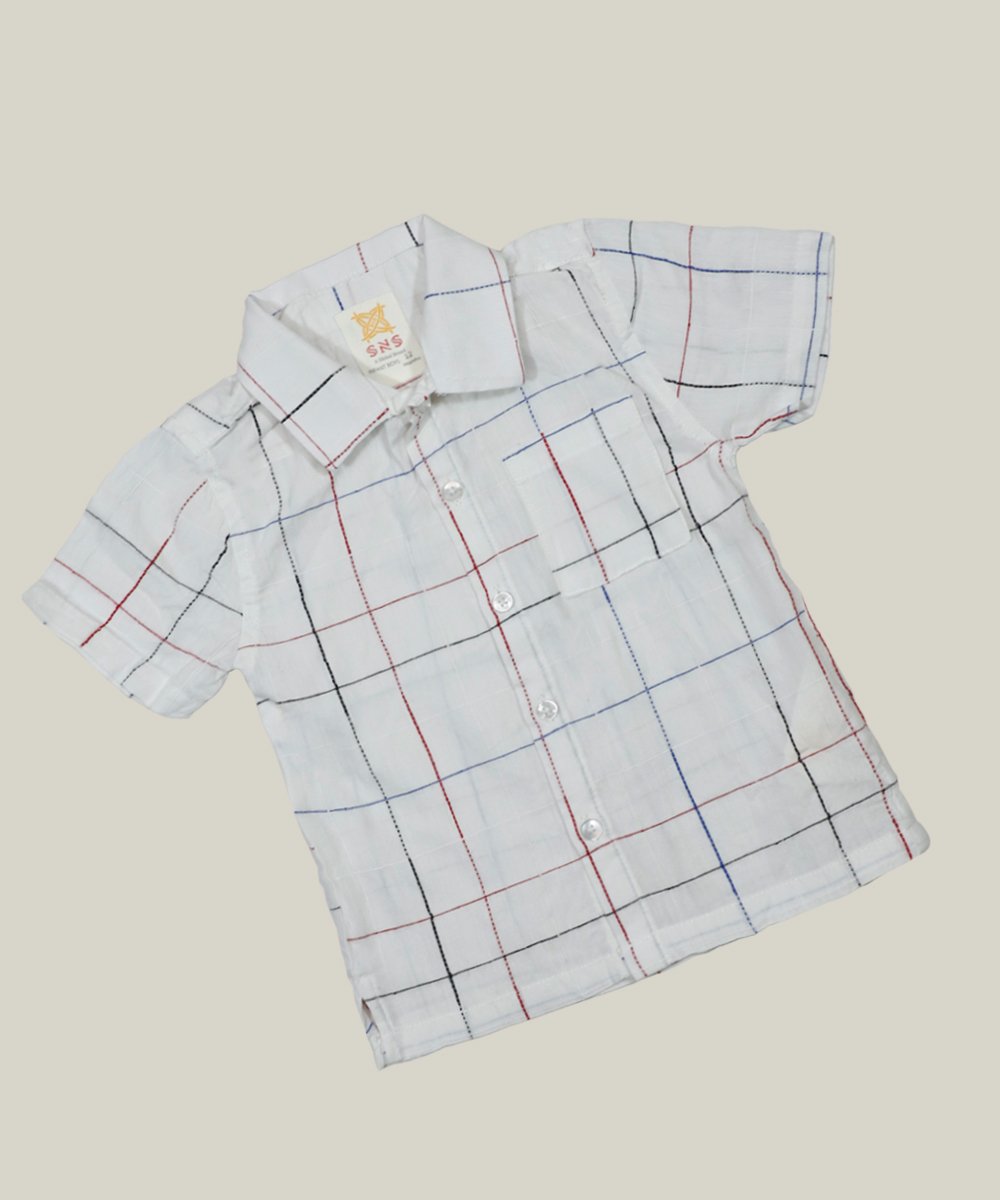 Boys Short Sleeve Shirt (3 Years-15/16 Years) (107091)